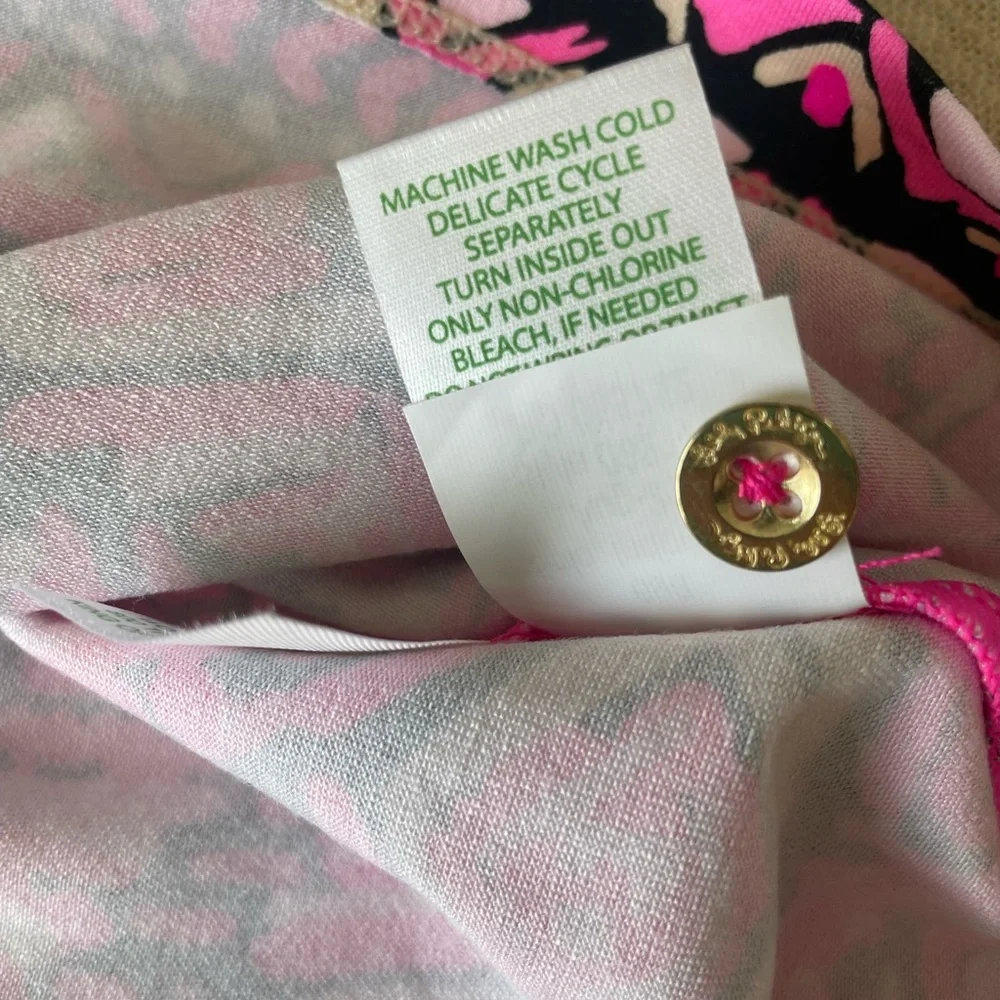 Lilly Pulitzer UPF 50+ Sophie Dress Pink My Favorite Spot XS Stretch Com… - Picture 10 of 15